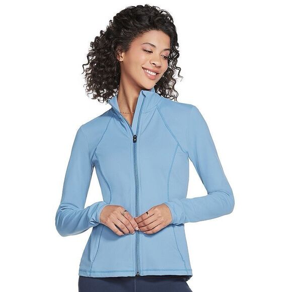 Skechers Sweaters - Skechers Go Apparel Go Flex Mesh Jacket in Serenity Blue Size XL (Women's 42-43.